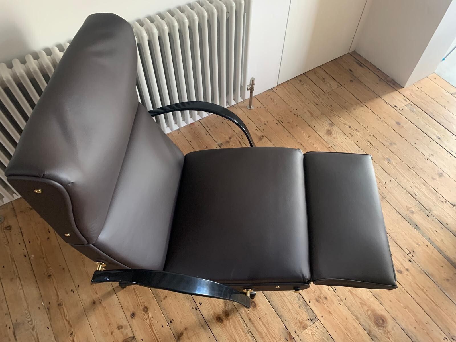 Pair Of Tecno P40 Lounge Chair By Osvaldo Borsani photo 3900.0