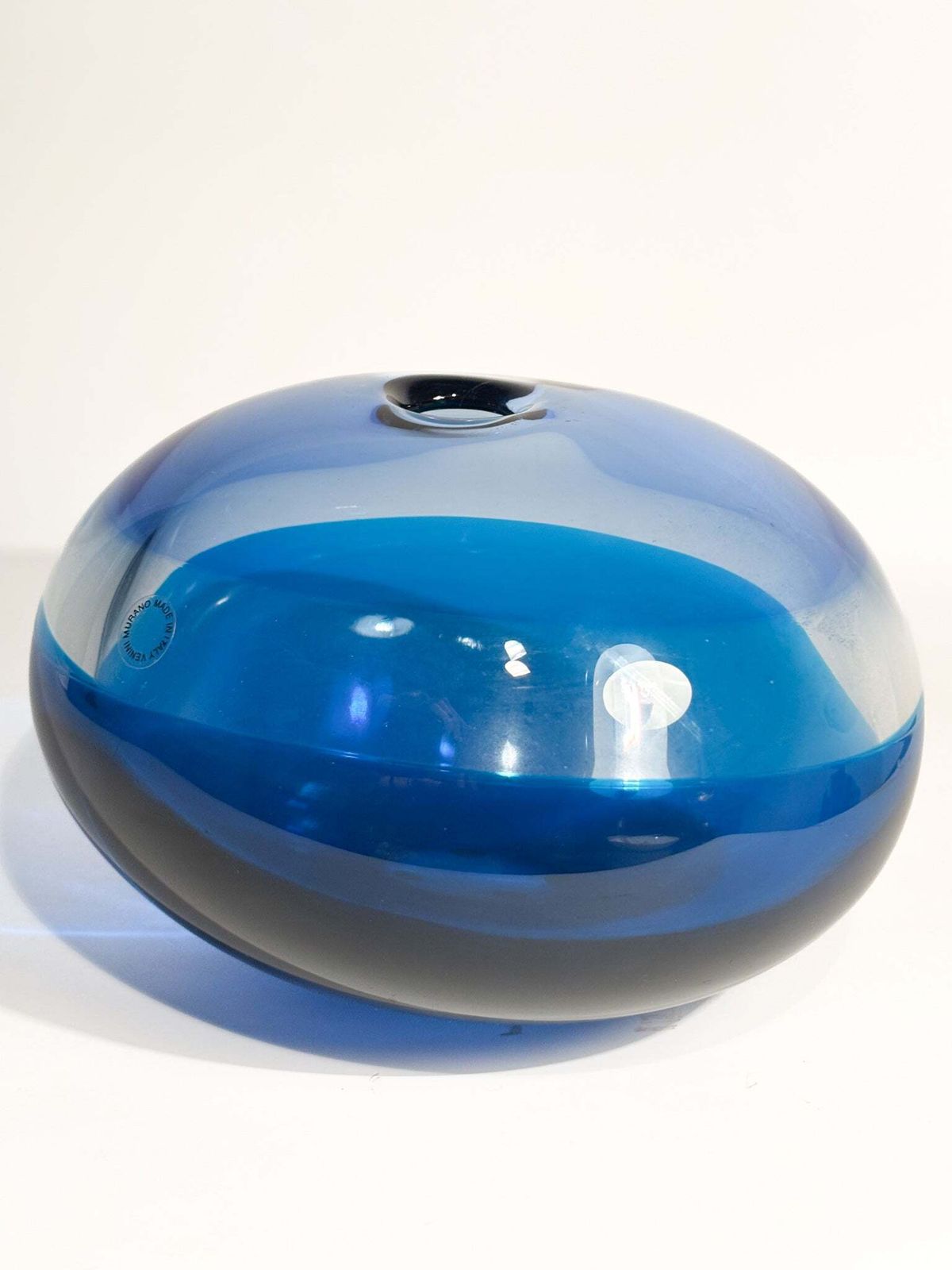 Kotilo Vase In Murano Glass By Timo Sarpaneva For Venini From 1994 photo 1027.0