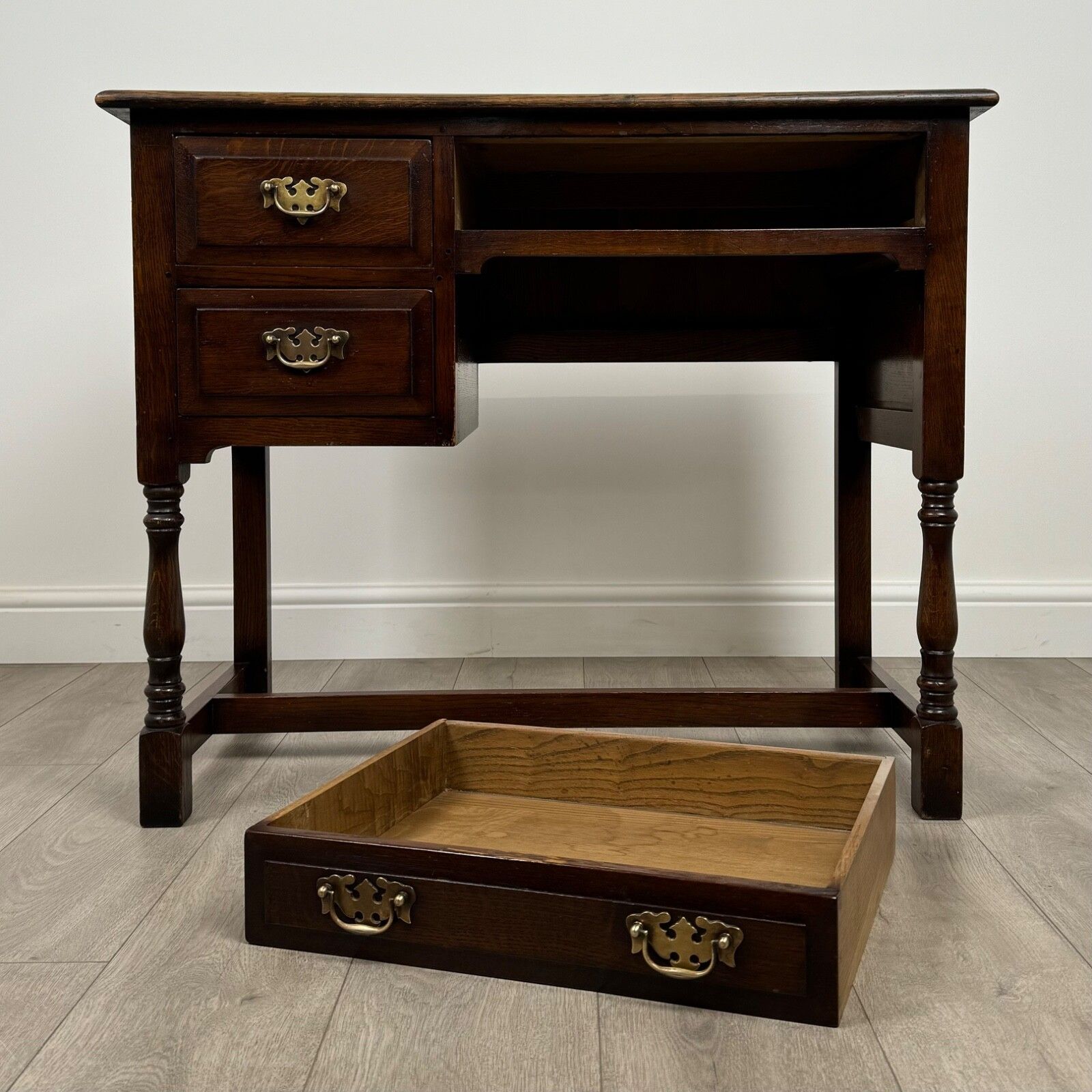 photo for sale Antique 20th Century Good Quality Desk In Oak