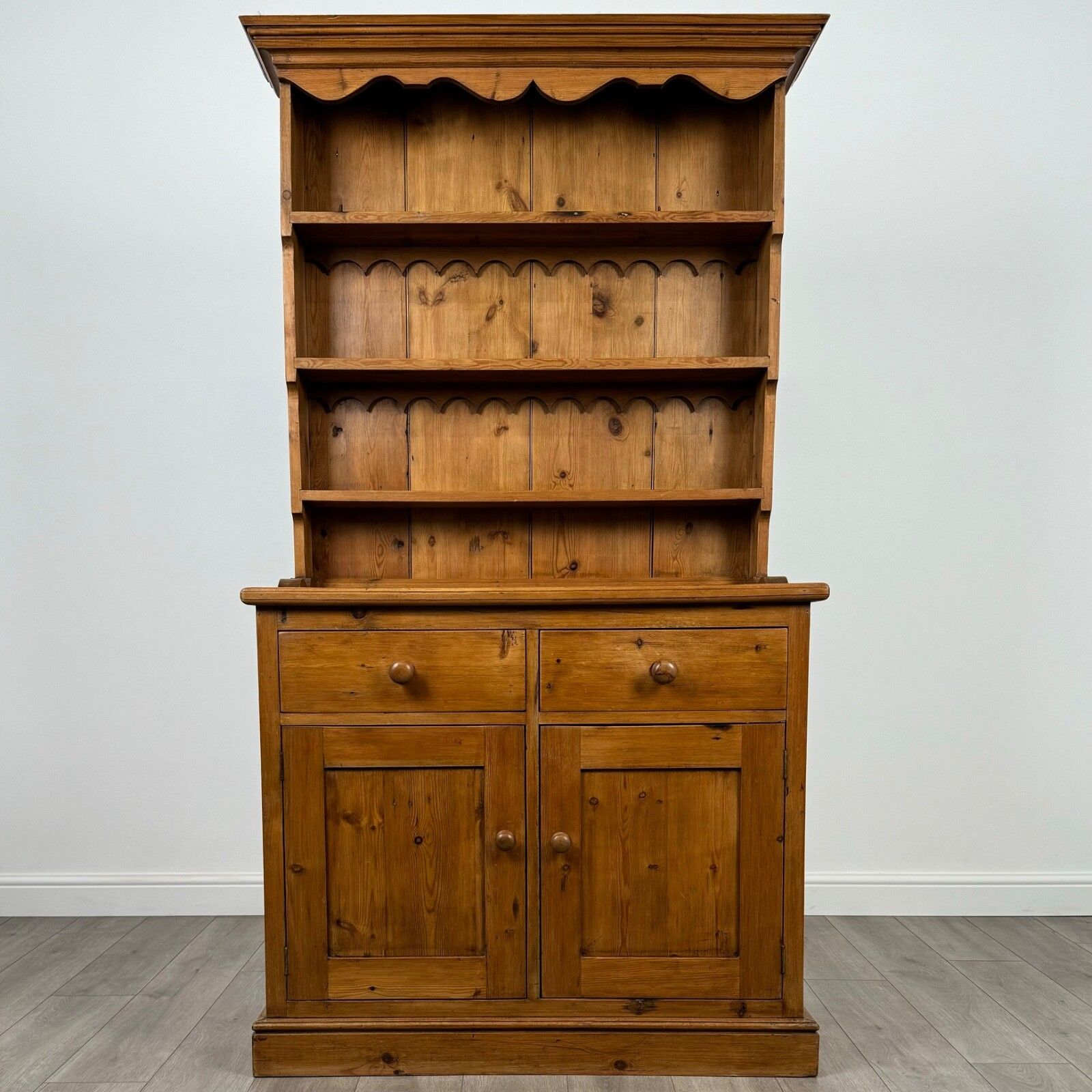 Vintage 20th Century Good Quality Pine Dresser photo furniture