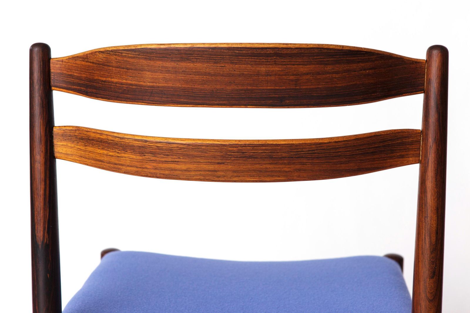 1 Of 4 Swedish Rosewood Dining Chair By Carl Ekström For Albin Johansson, 1960s – Mid Century Scandinavian Design photo vintage