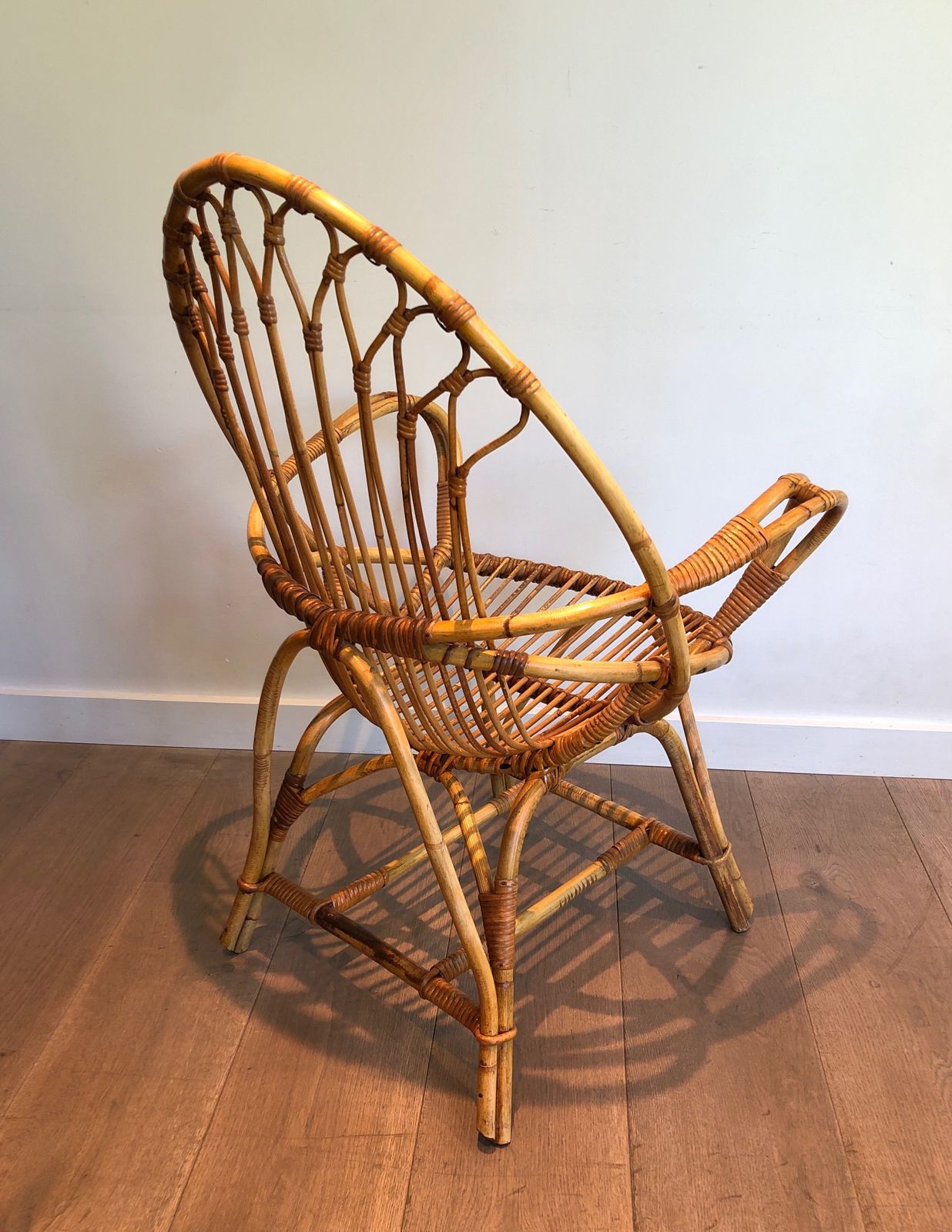 Pair Of Rattan Armchairs, 1970s photo buy