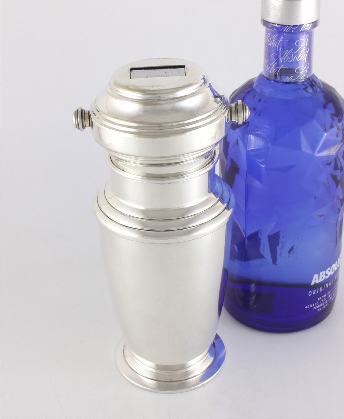 Mixit Recipe Cocktail Shaker. Art Deco Silver Plate Charles Green Co Mixer. photo for sale