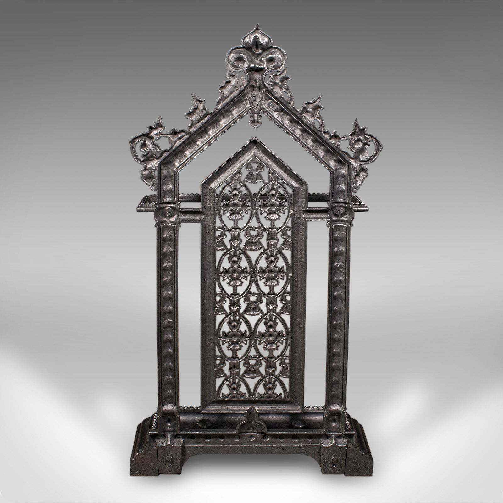 Tall Antique Hallway Stick Stand, English, Umbrella Rack, Victorian, Circa 1870 photo 1759.0