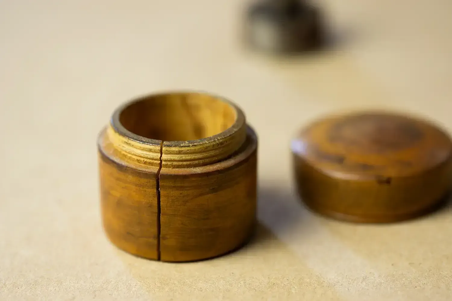 T. Culleton Seal In Turned Box – Possibly George 6th Earl Of Coventry photo vinterior