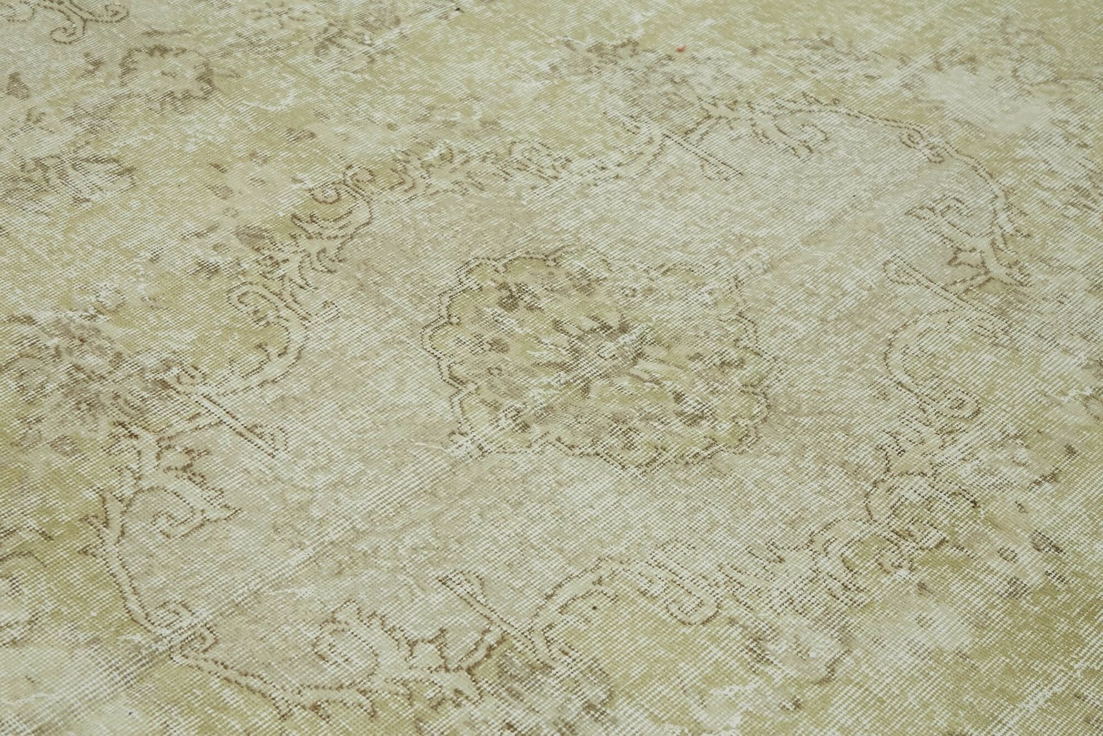 7x10 Beige Turkish Vintage Area Rug   46071 photo 631.0