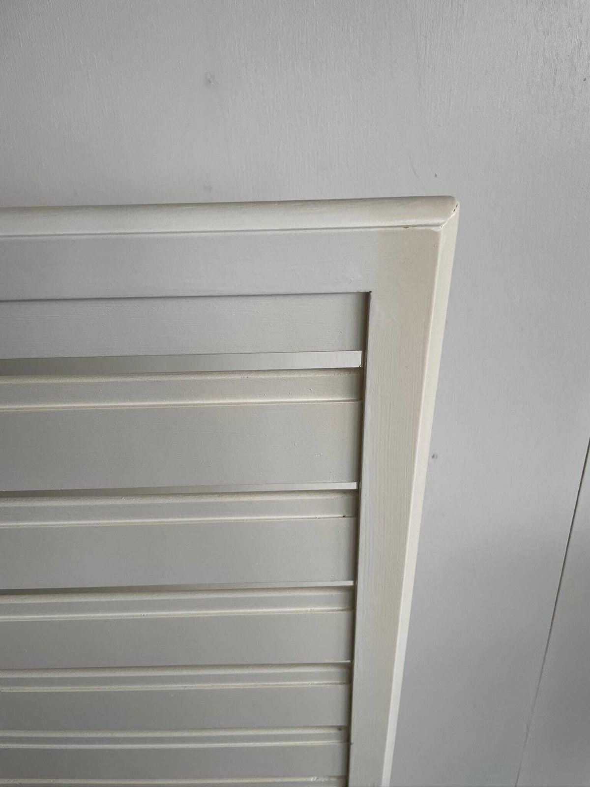 162.5cm X 35/38cm White Tall Wooden Staples Ladderax 2 Foot Room Divider Ladder Stand Alone photo buy