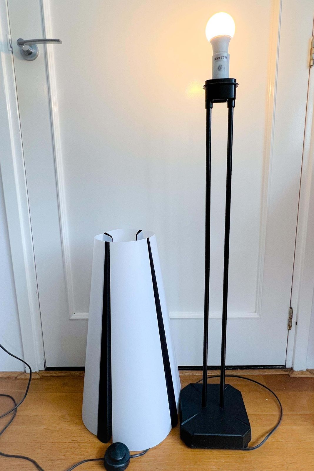 photo furniture Vintage Ikea Xl Floor Lamp 'Vistofta'   Design By Gunner Jensen   Excellent Condition   Collector's Item   Scandinavian Design
