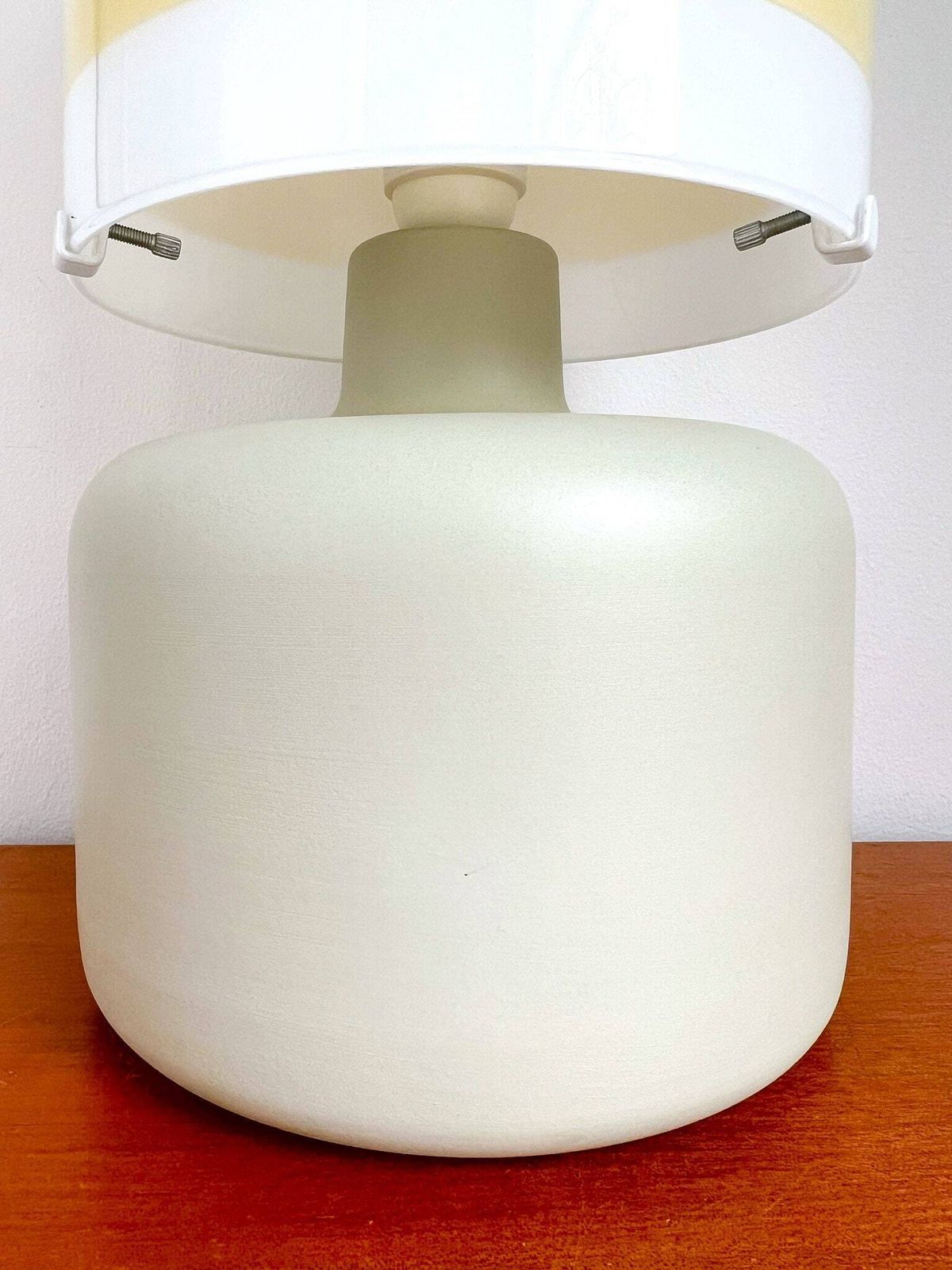 Very Rare Vintage Ikea Table Lamp 80/90s   Ceramic And Glass   Model B0214 photo for sale