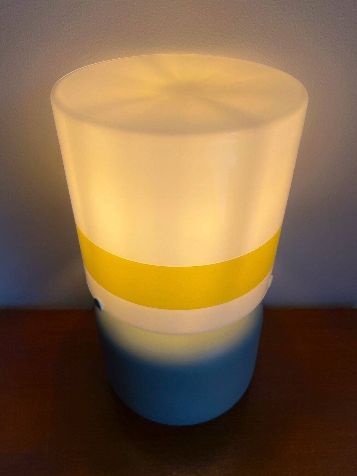 Very Rare Vintage Ikea Table Lamp 80/90s   Ceramic And Glass   Model B0214 photo 242.0
