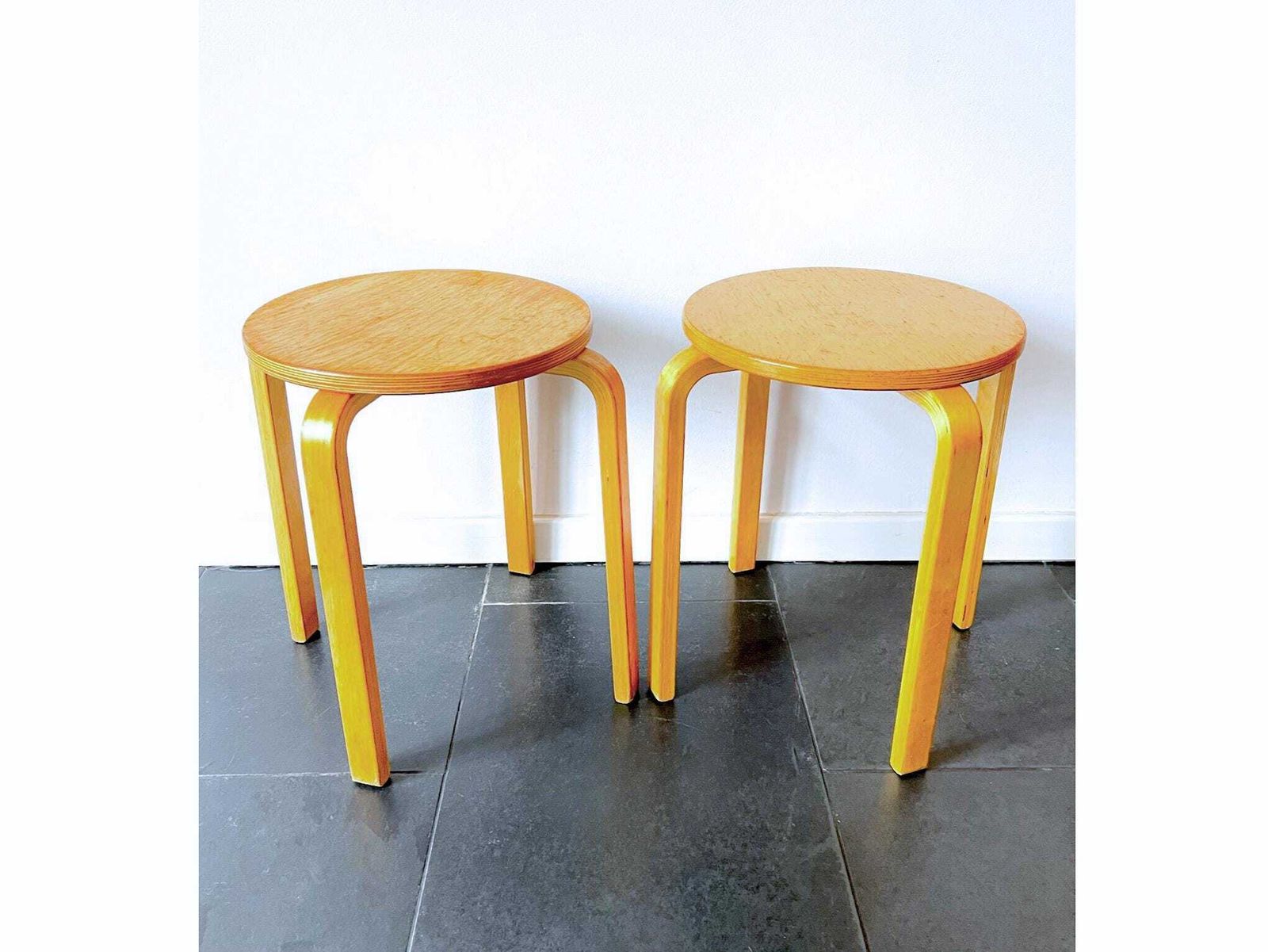 Vintage '99 Ikea 'Frosta' – Design After Alvar Aalto 'Stool E60' photo buy