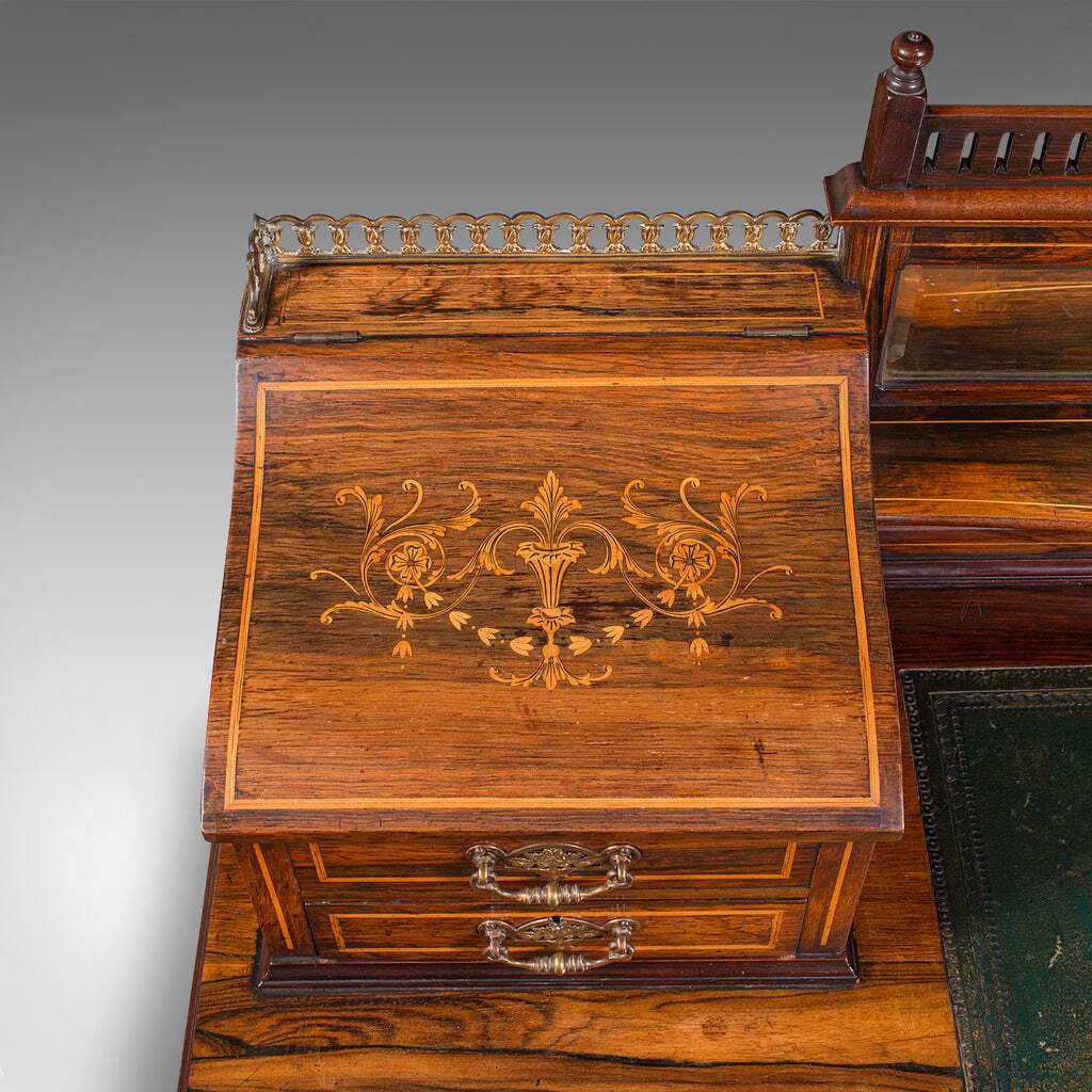 Antique Gents Correspondence Desk, English, Writing Table, Victorian, Circa 1900 photo buy