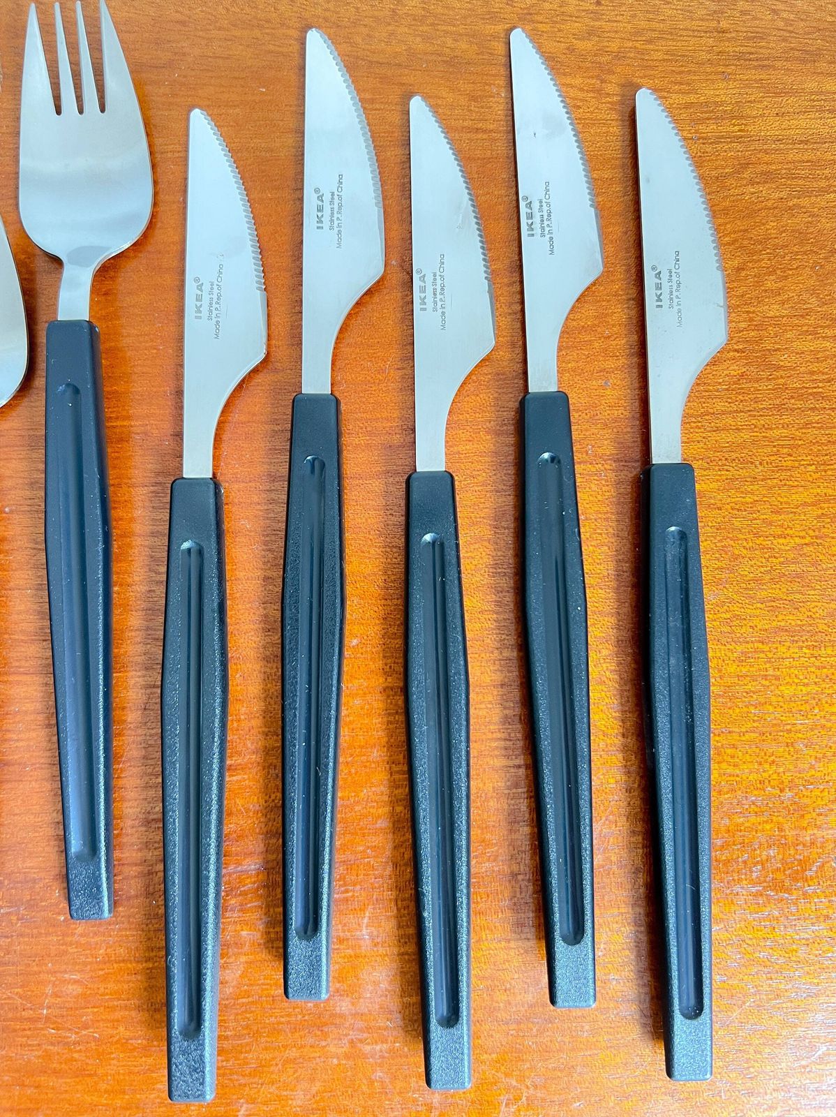 Ikea 'Alert' Cutlery Set   20 Pieces   Design By Franz James photo vintage