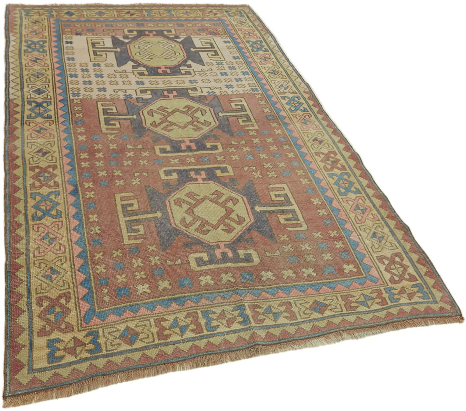 Handmade Vintage Purple Anatolian Rug 141 Cm X 220 Cm photo furniture
