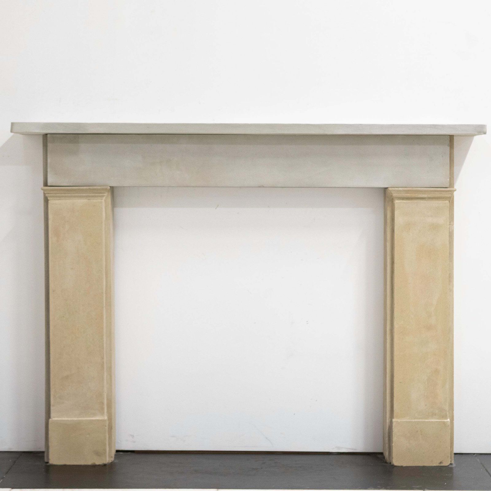 Antique Sandstone Crossover Fireplace Surround photo furniture