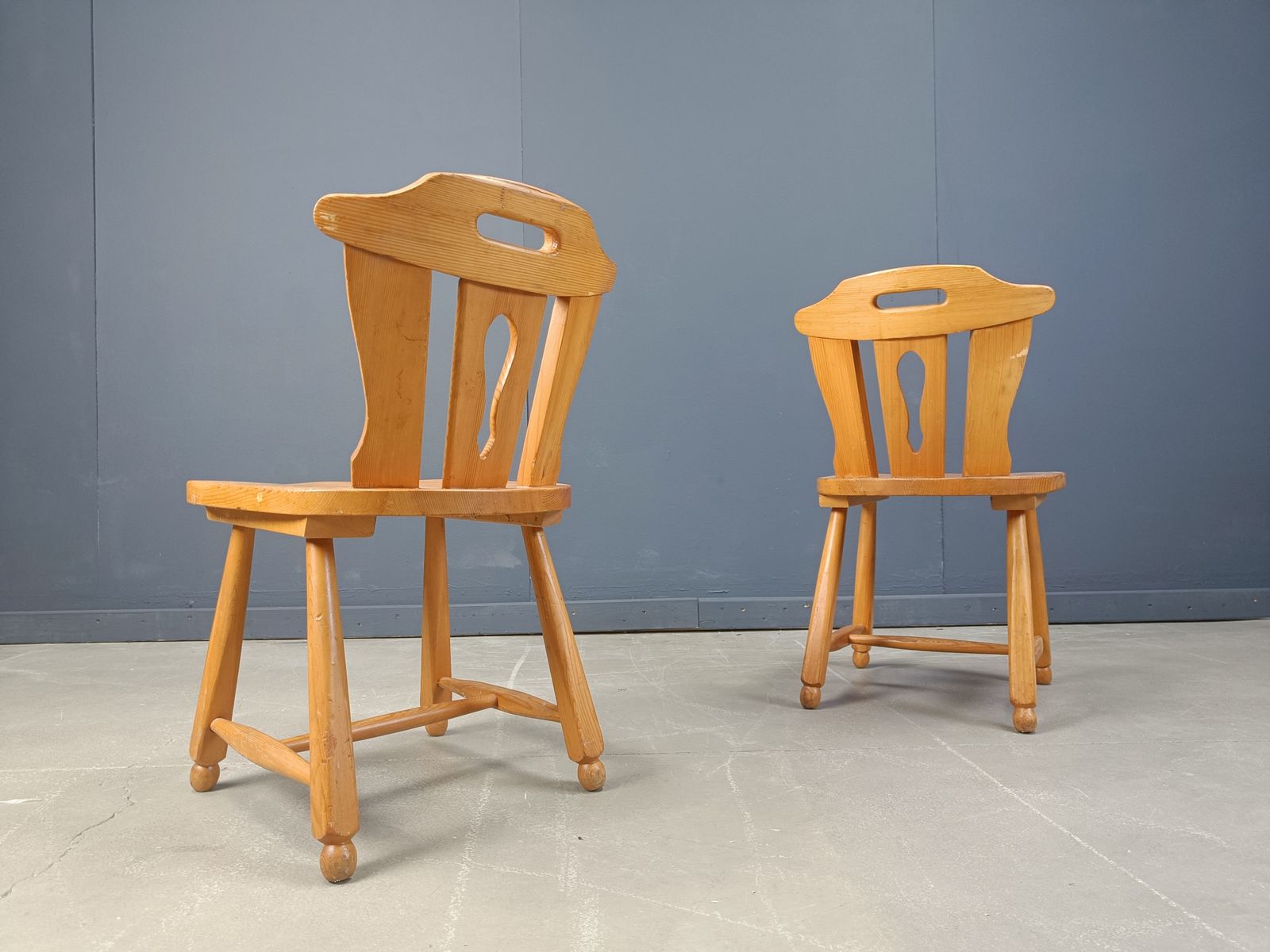 Mid Century Brutalist Dining Chairs, 1960s Set Of 4 photo furniture