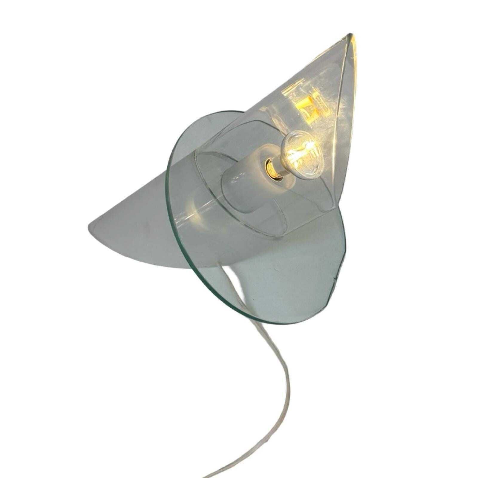 Jørgen Mortensen   Jm Design   Glass Table Lamp Model 'Electro'   Made In Portugal photo vintage