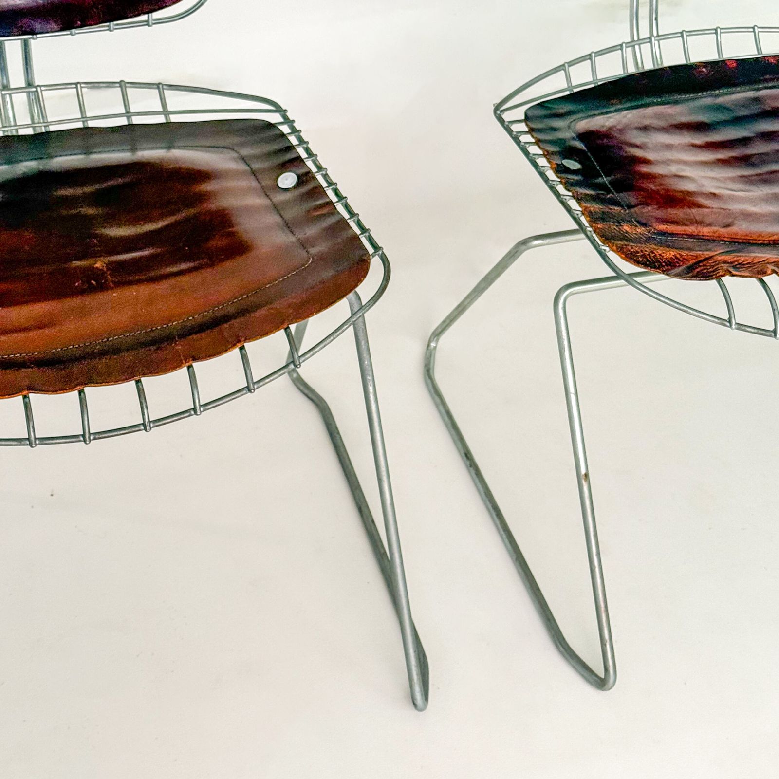 Pair Of Beaubourg Chairs By Laurent And Cadestin, 1976 photo vinterior