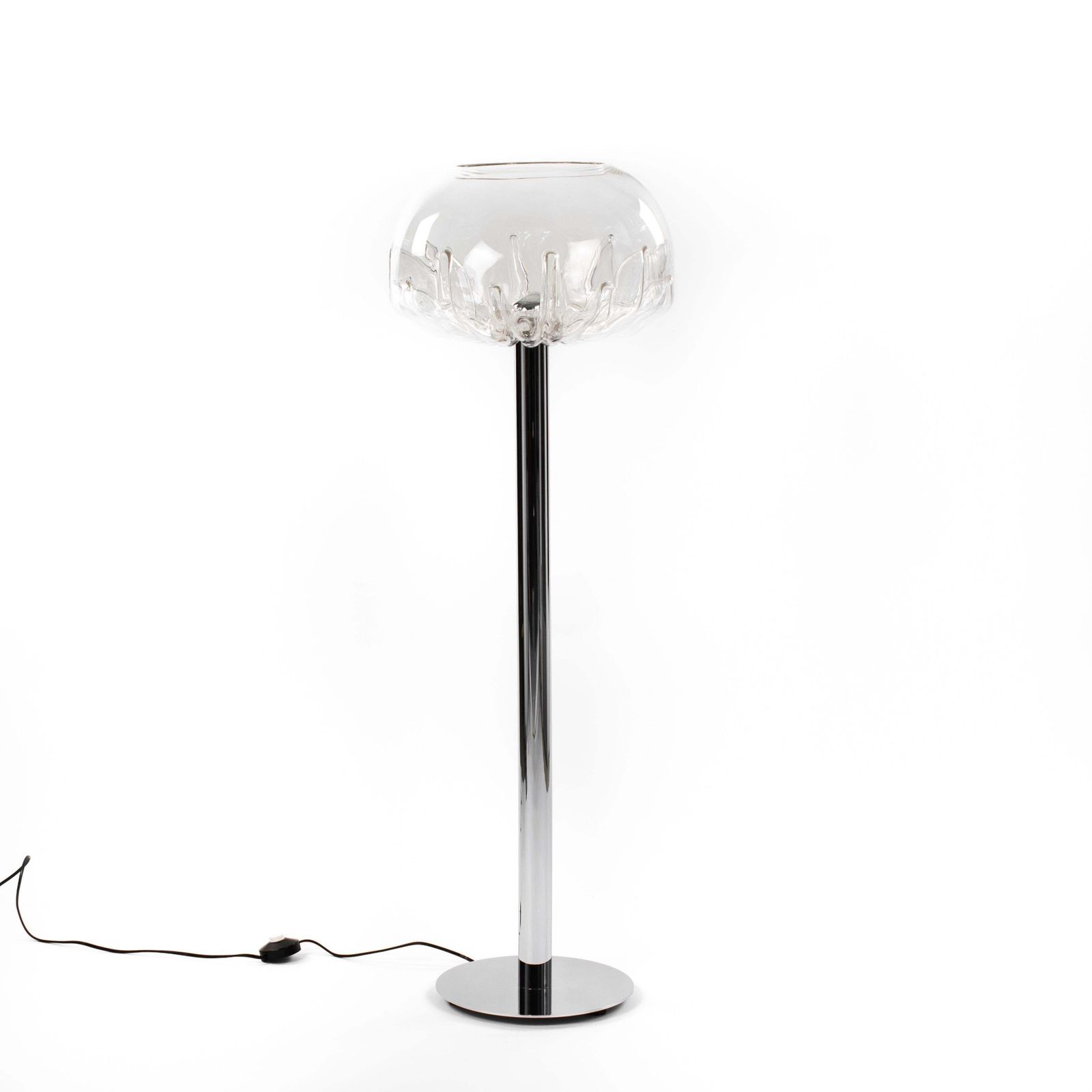 Italian Mid Century Floor Lamp "Zinia" By Toni Zuccheri For Veart, 1970s photo for sale