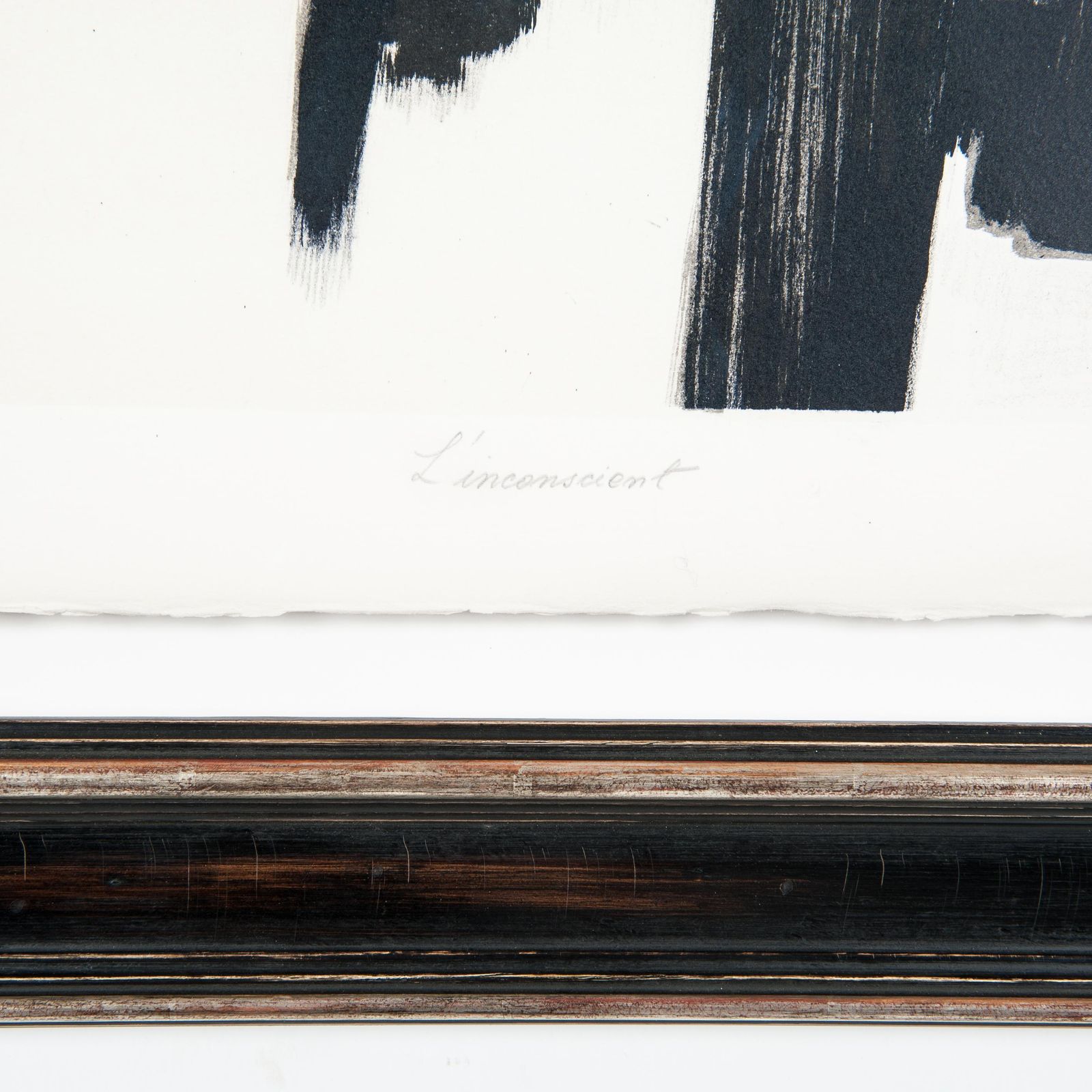 Drawing By Manuel Viana, Lithography In Black And White, Limited Edition 1970s photo Art