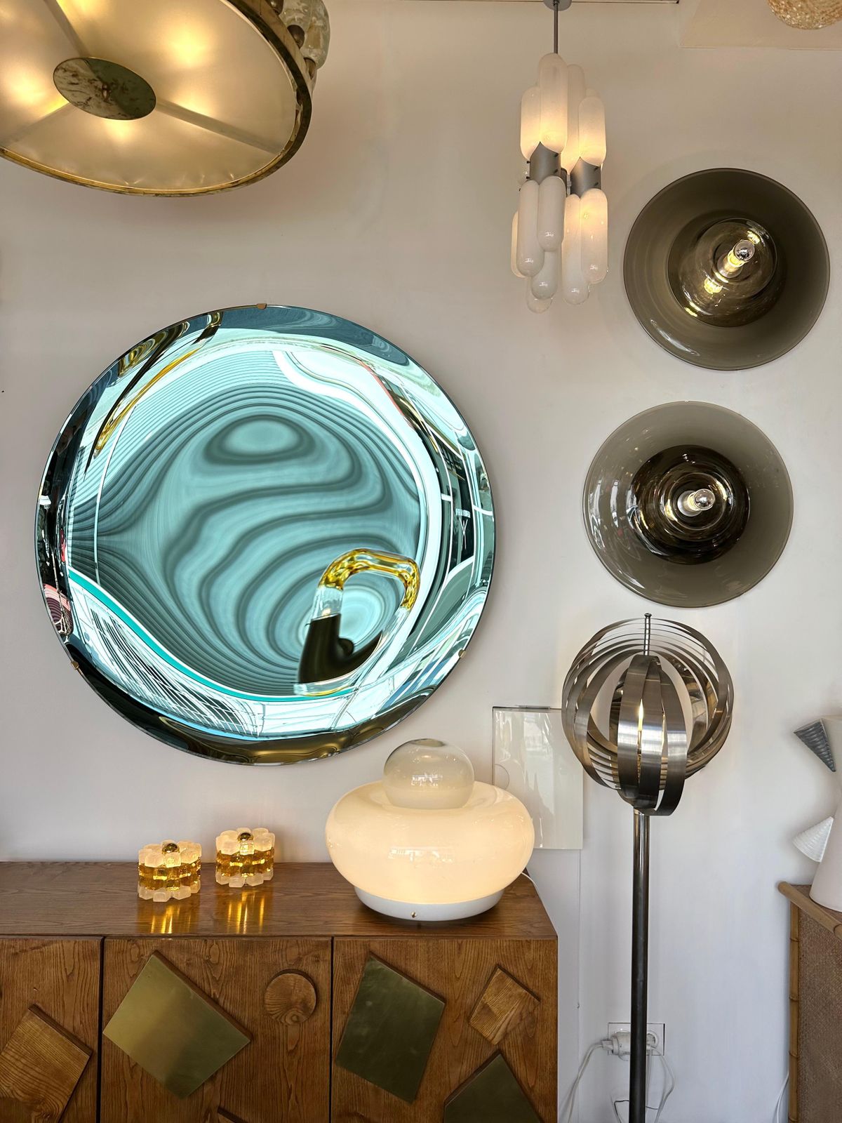 Lamp Elettra Murano Glass By Gramigna For Artemide. Italy, 1970s photo furniture
