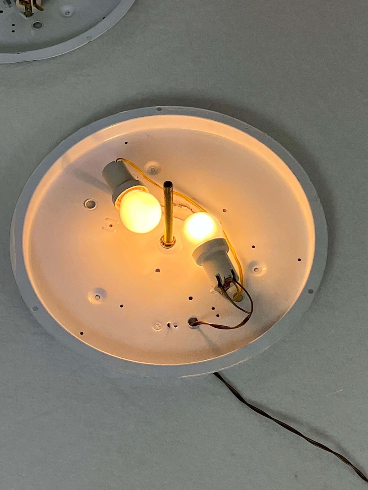 photo vinterior Set Of 2 Murano Glass Ceiling Lights, In The Style Of Barovier & Toso 1980s