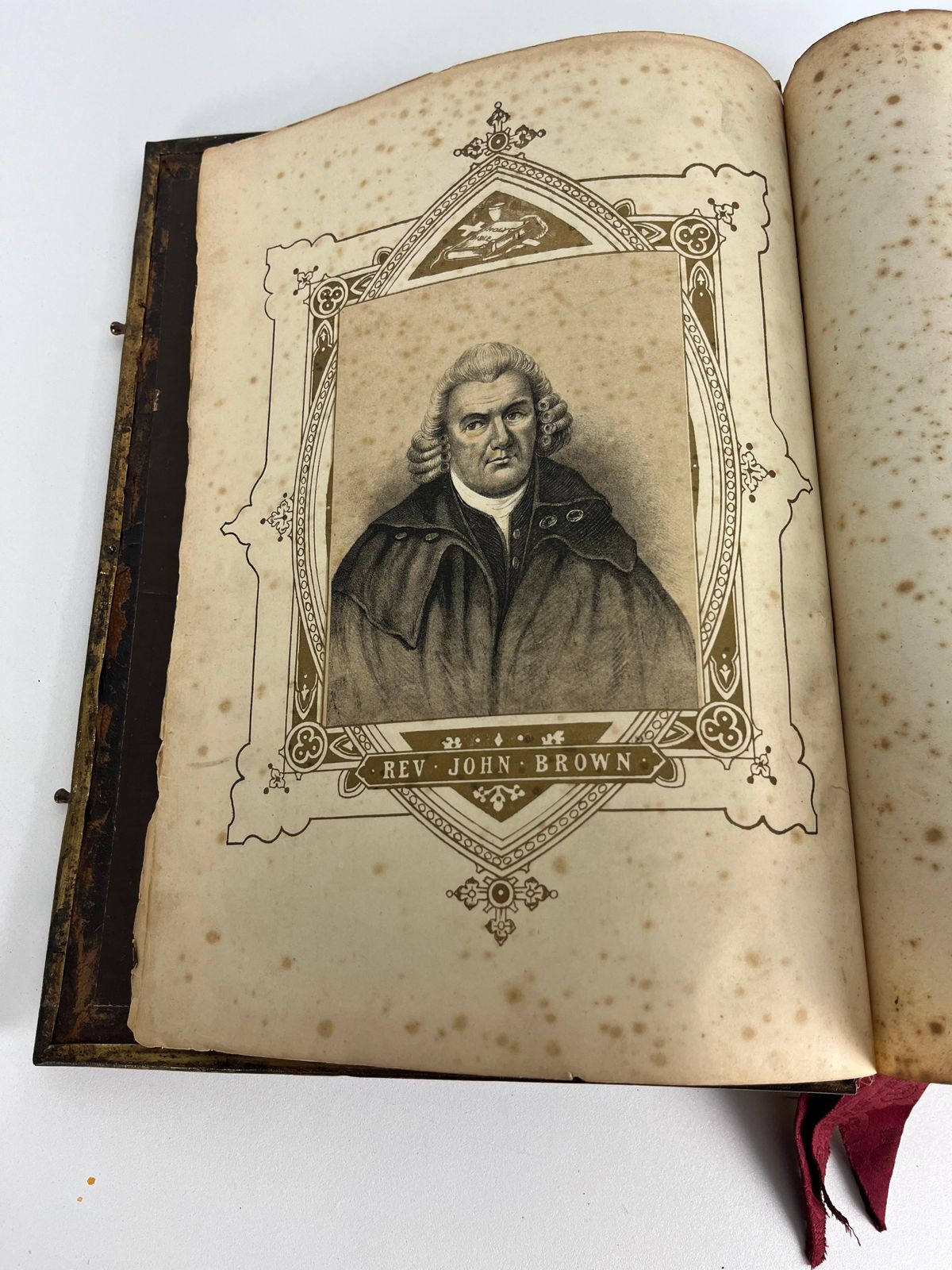 photo buy "The Holy Bible" By Rev. John Brown, 1870s