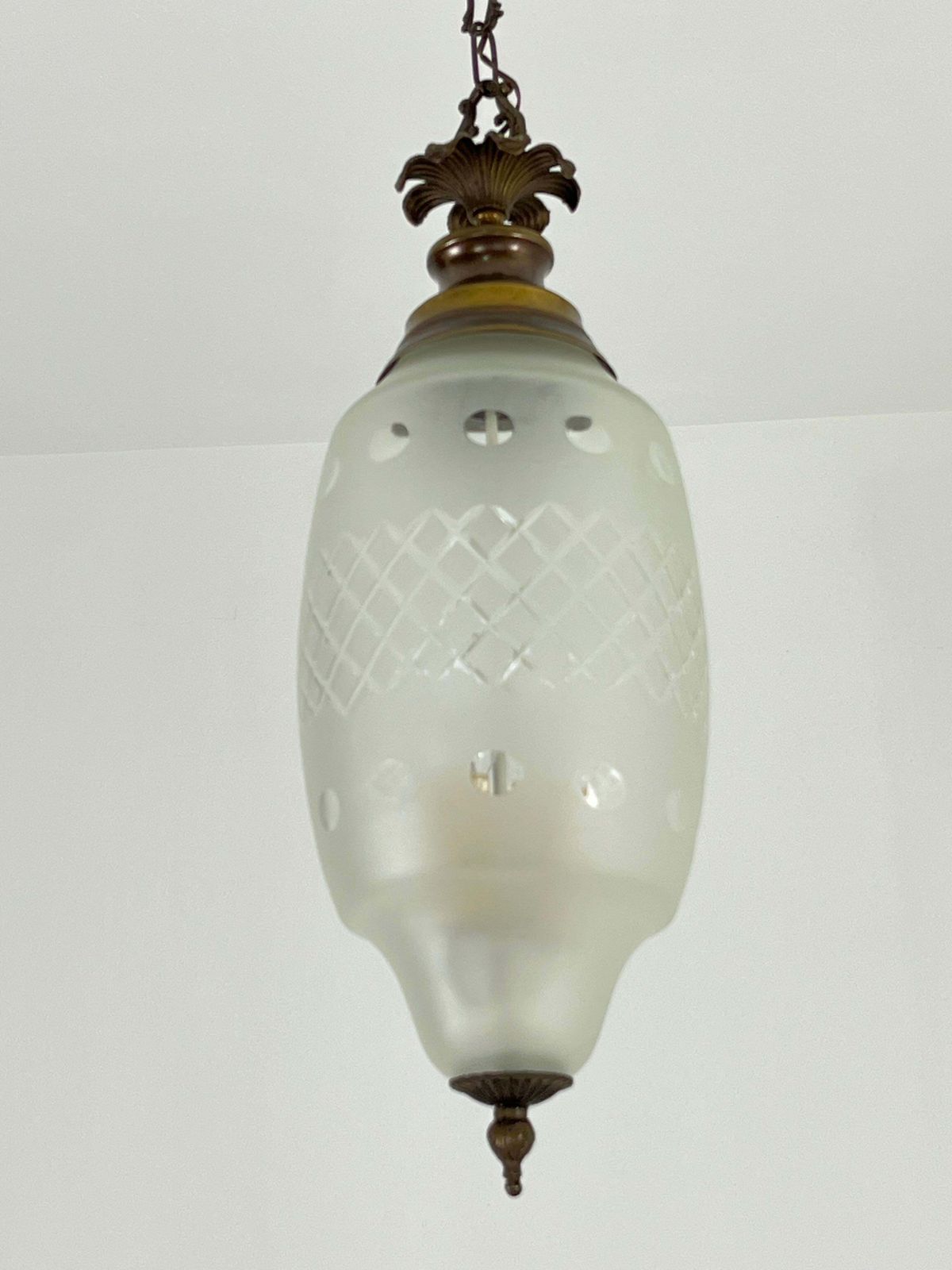 Set Of 2 Mid Century 2 Light Pendant Lamps Attributed To Luigi Caccia Dominioni photo Lighting