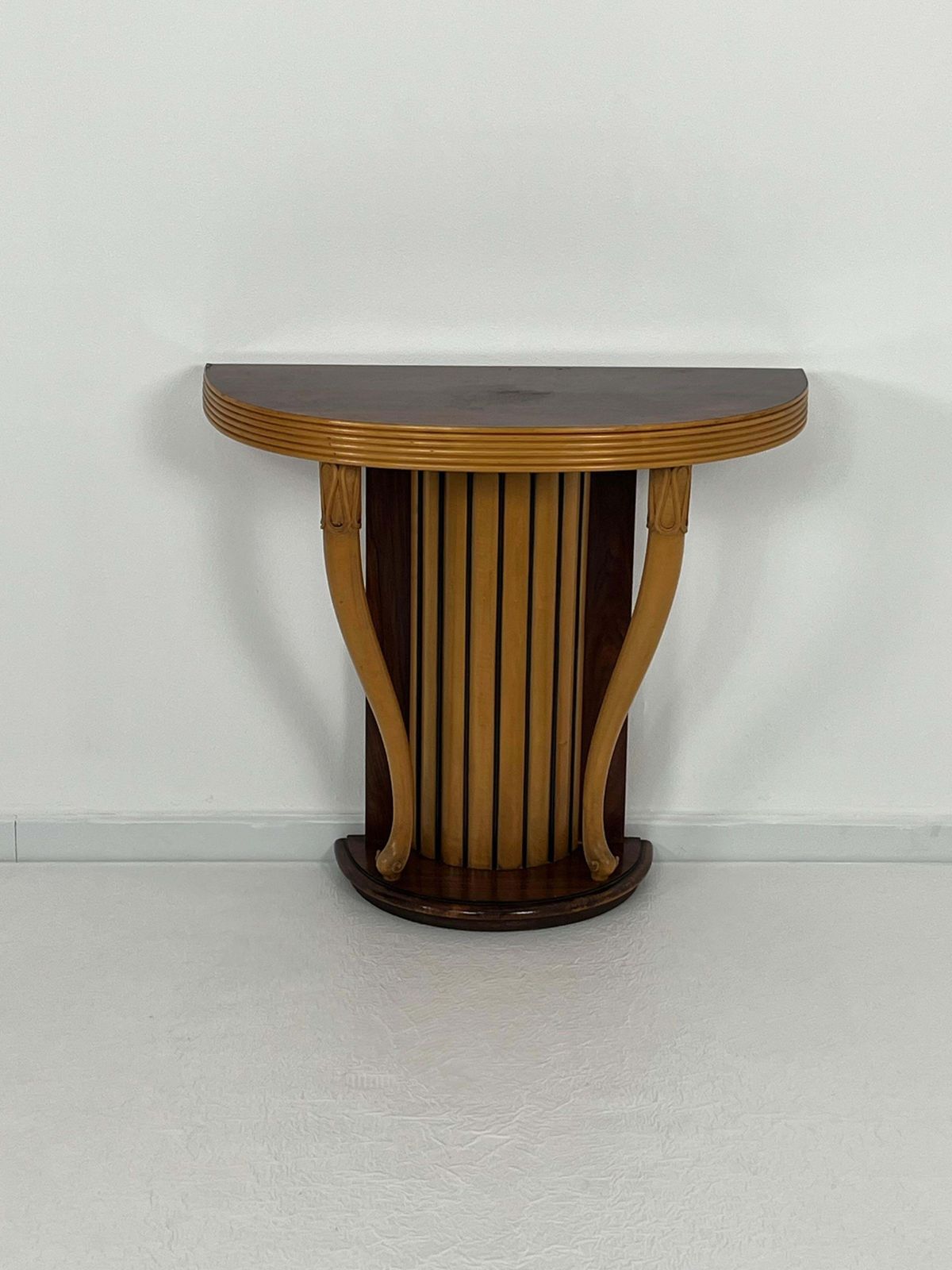 Very Elegant Italian Mid Century Console Attributed To Osvaldo Borsani 1950s photo 3255.0