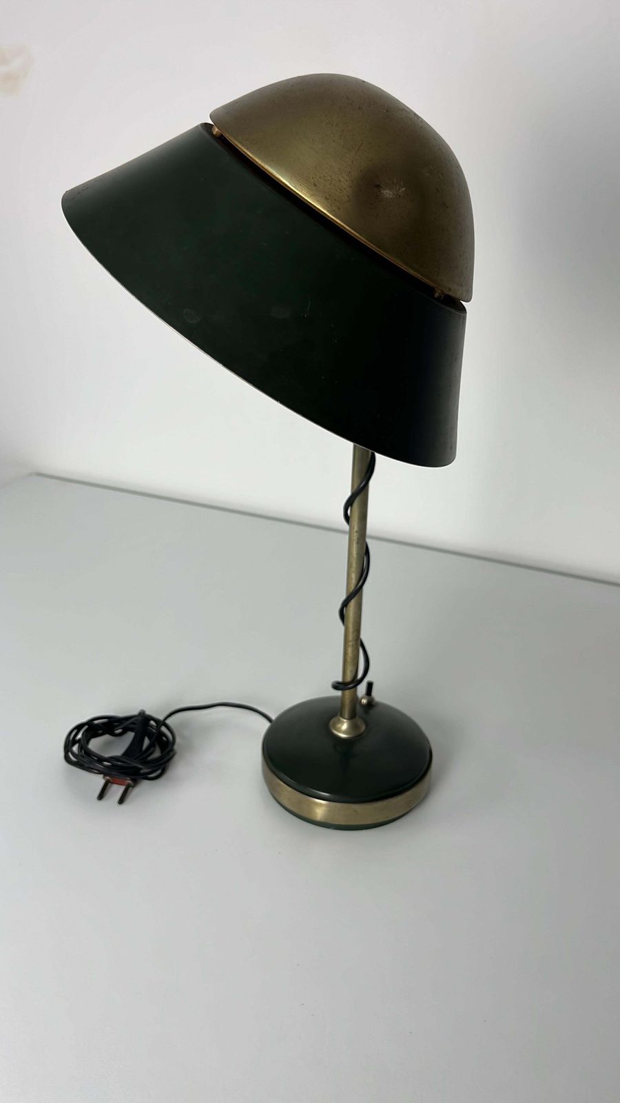 Mid Century Adjustable Table Lamp By Oscar Torlasco For Lumi Milano, 1950s photo for sale