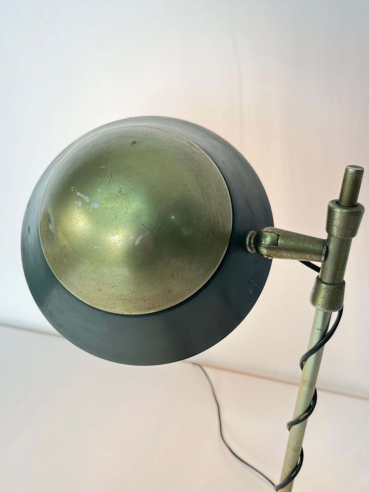 Mid Century Adjustable Table Lamp By Oscar Torlasco For Lumi Milano, 1950s photo vintage