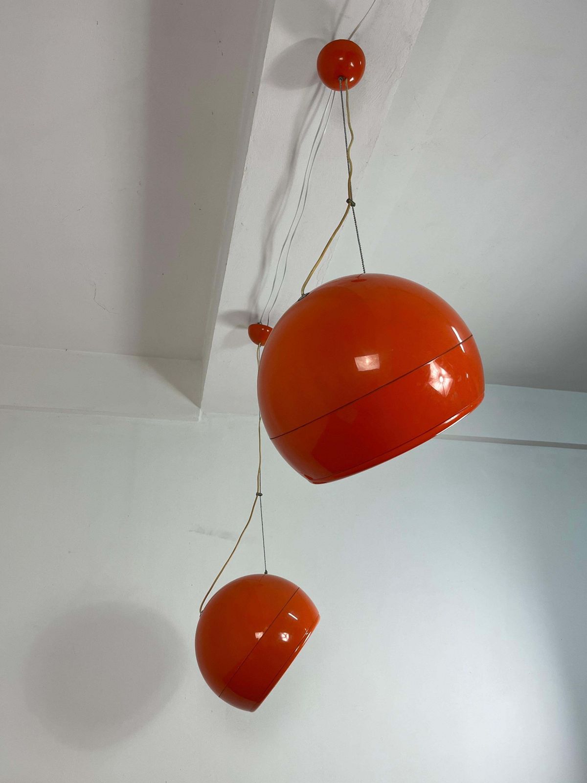photo for sale Set Of 2 Adjustable Lamps "Pallade" Artemide By Tetrarch, 1970s
