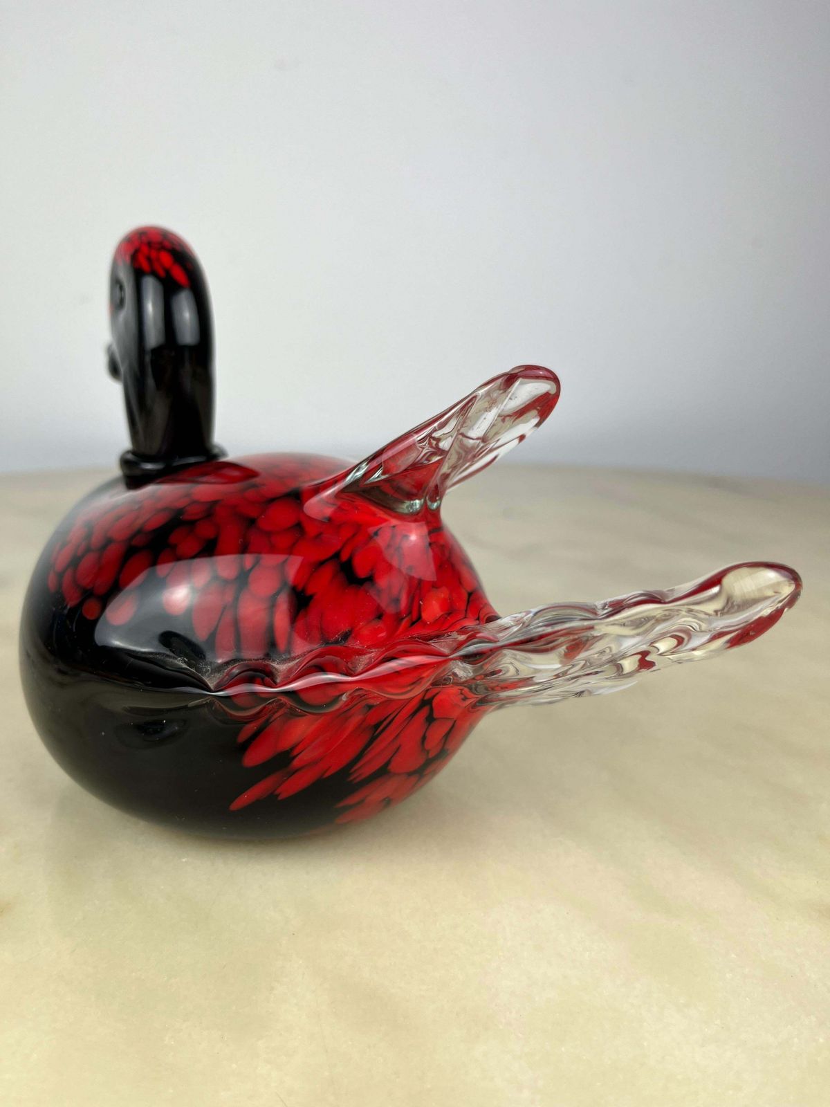 Large Vintage Murano Glass Goose,  1970s photo 326.0