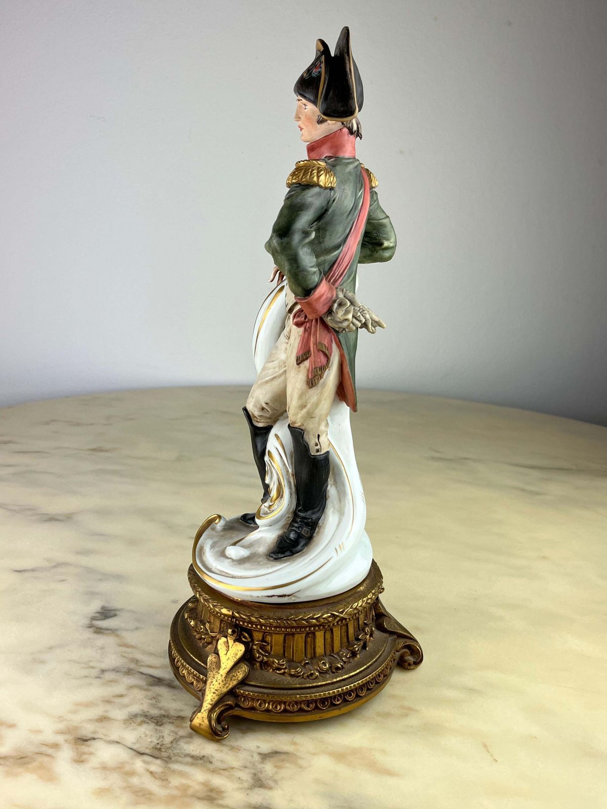 Napoleon Sculpture In Capodimonte Porcelain And Bronze, Italy, 1990s photo 1028.0