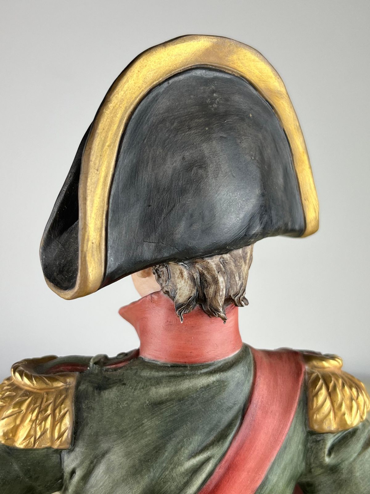 Napoleon Sculpture In Capodimonte Porcelain And Bronze, Italy, 1990s photo buy