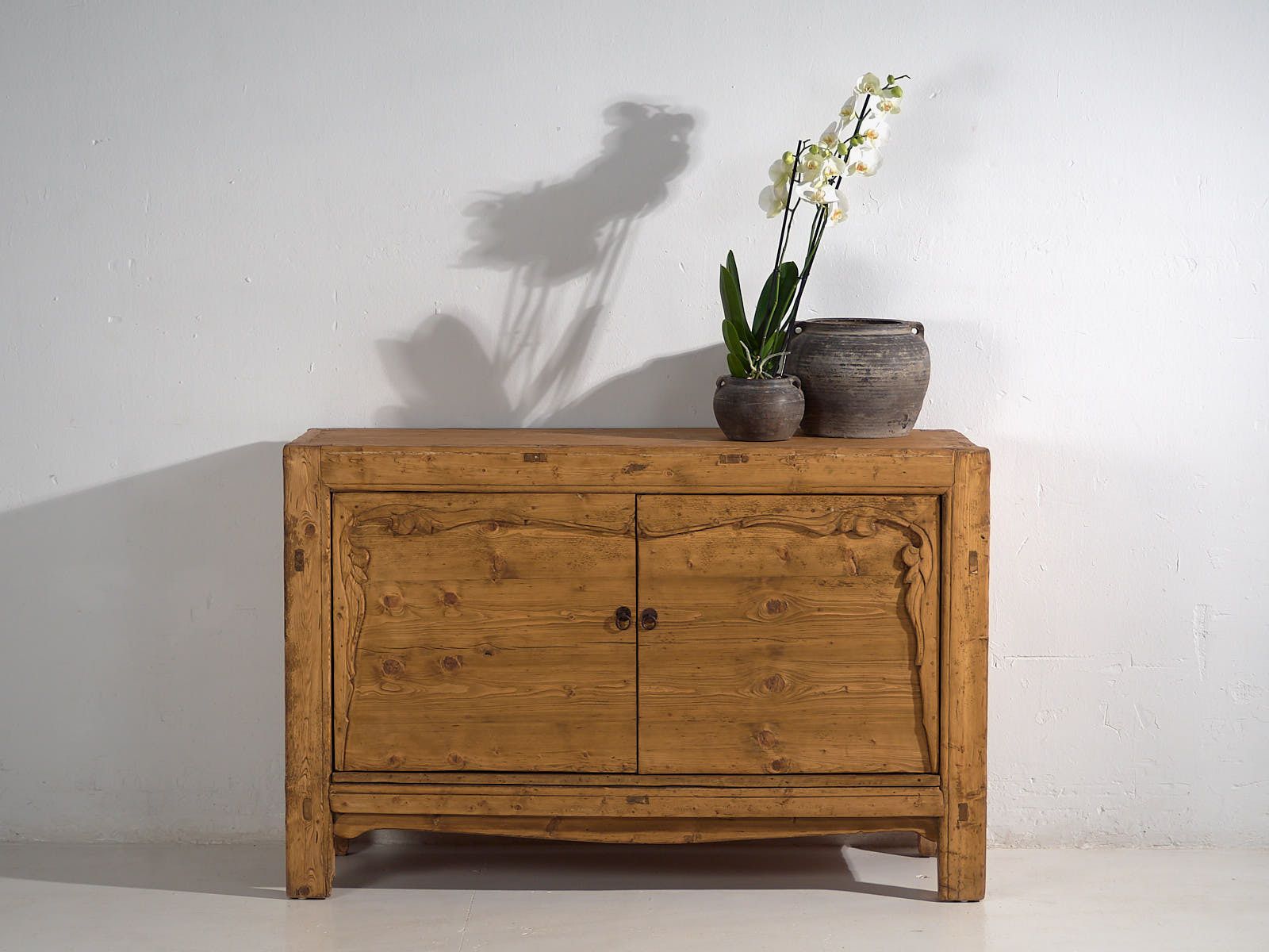 Antique Sideboard With Two Doors (C.1900) #1