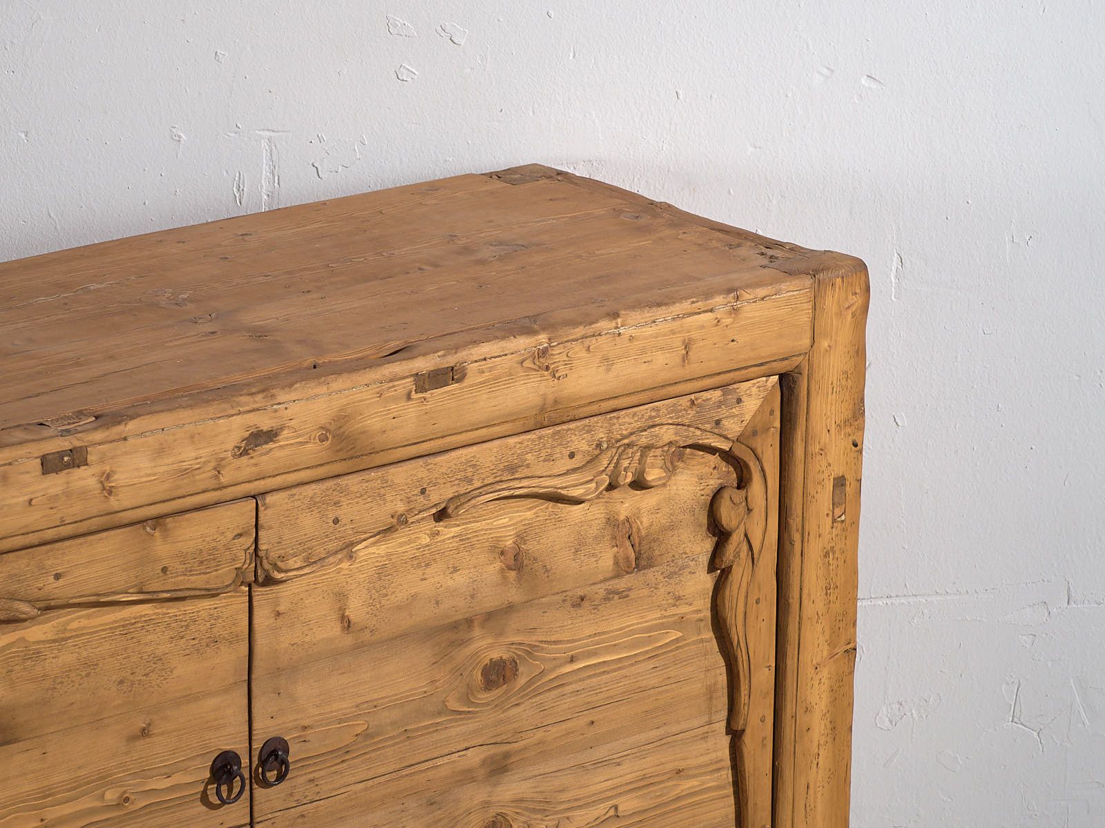 Antique Sideboard With Two Doors (C.1900) #1 photo for sale