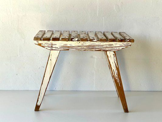 Vintage Houten Kruk photo furniture