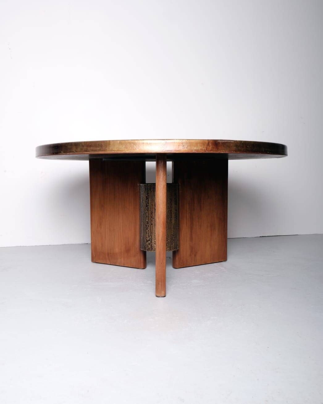 Rare Coffee Table By Heinz Lilenthal, 1980’s photo vinterior