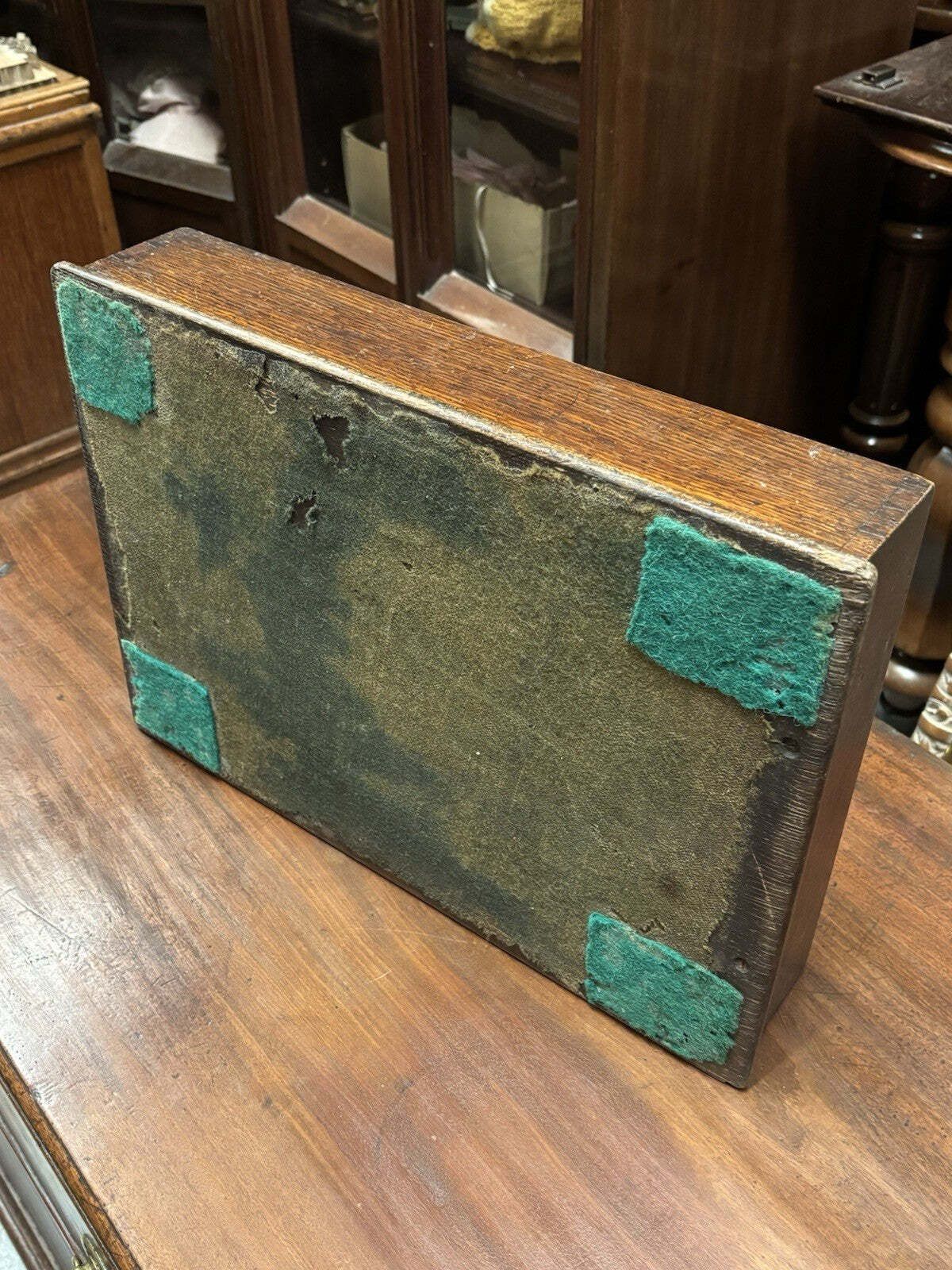 Georgian Oak Butlers Cutlery Tray Of Large Proportions photo buy