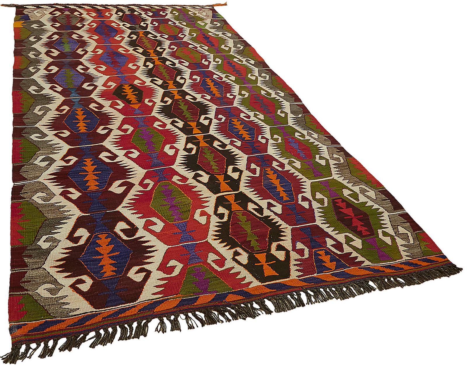 Handmade Multicolor Oriental Kilim Rug 177 Cm X 314 Cm photo furniture