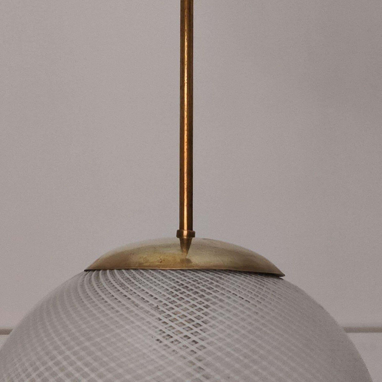 Globe Chandelier Reticello Attibuited To Carlo Scarpa Per Venini, Murano, 1950s photo buy