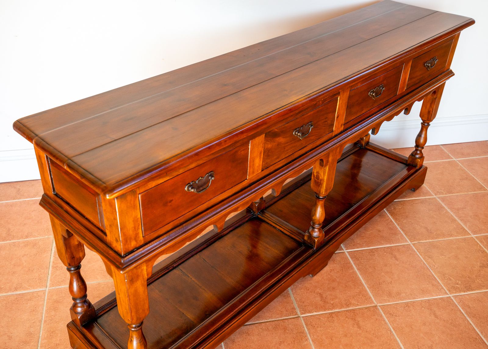 Furniture Potboard Dresser Base Server Console Tabl.E Sideboar.D Georgian Style Fine Country House Farmhouse By Theodore Alexander photo