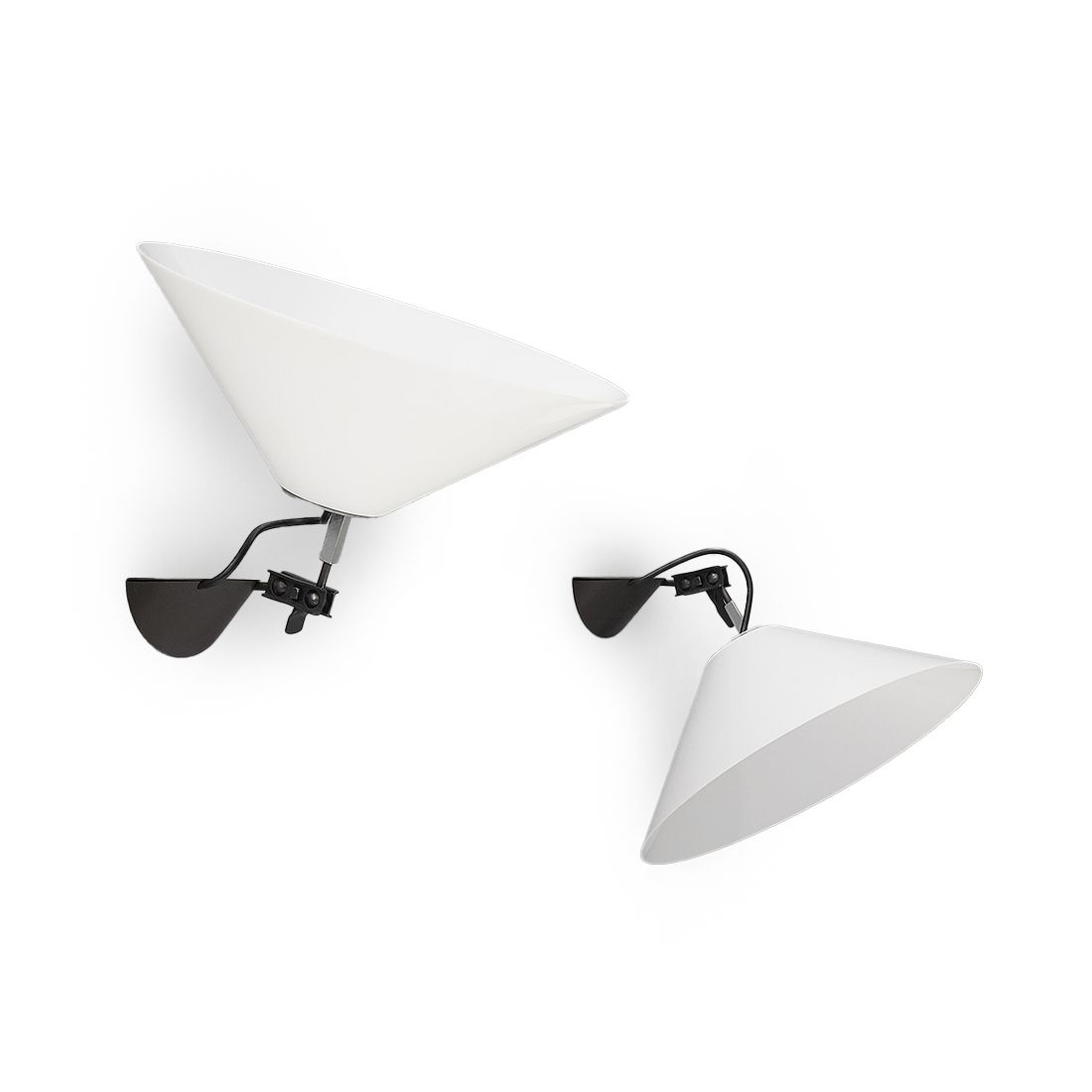 Pair Of “Aggregato” Wall Lamp By Enzo Mari For Artemide, 1970s