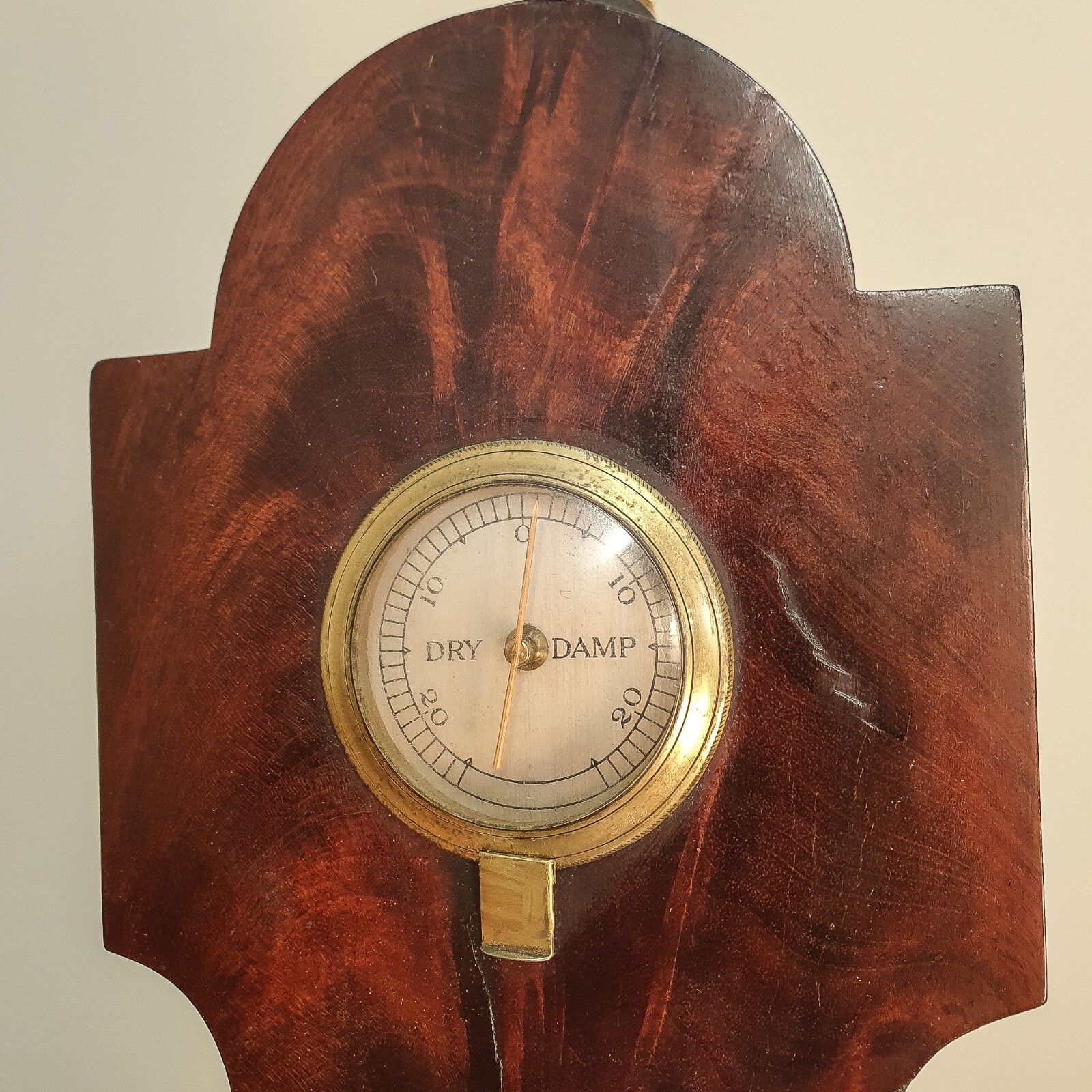 Barometer George The III French Royal Exchange London Mahogany Cased Barometer photo for sale