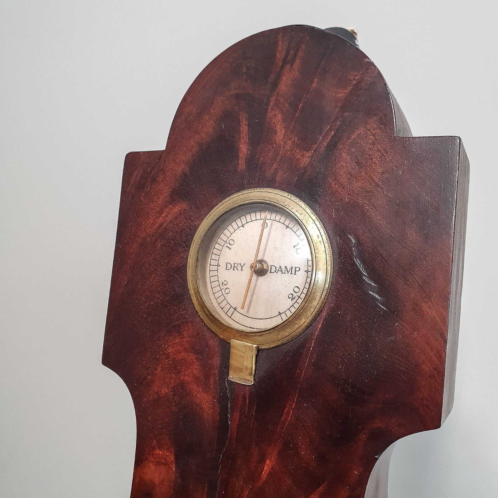 Barometer George The III French Royal Exchange London Mahogany Cased Barometer photo Home Decor