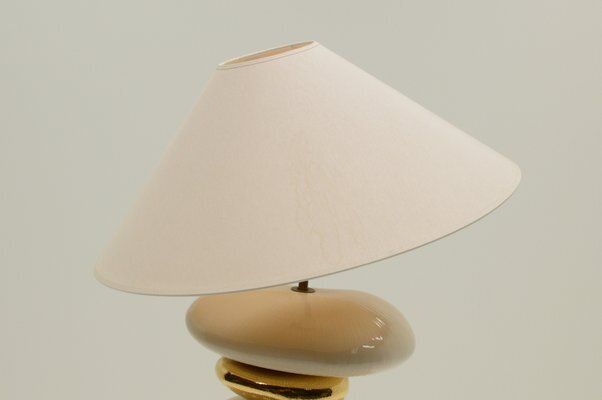 Large Pebble Table Lamp By François Chatain, France, 1980s photo 632.0