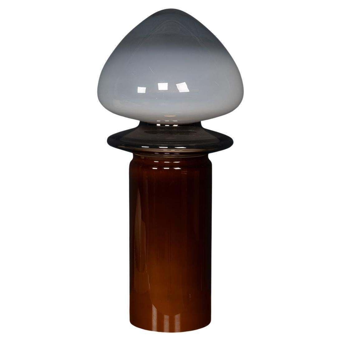 21st Century Italian Contemporary Hand Blown Glass Lamp, Murano