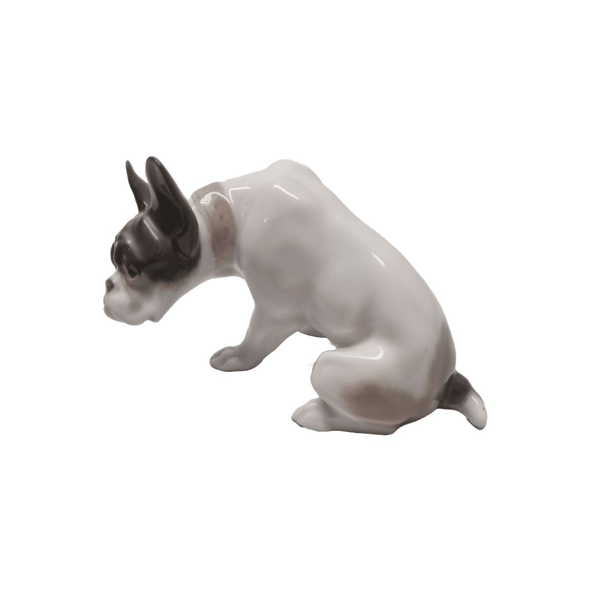 F. Diller Porcelain French Bulldog Rosenthal, 1930s photo furniture