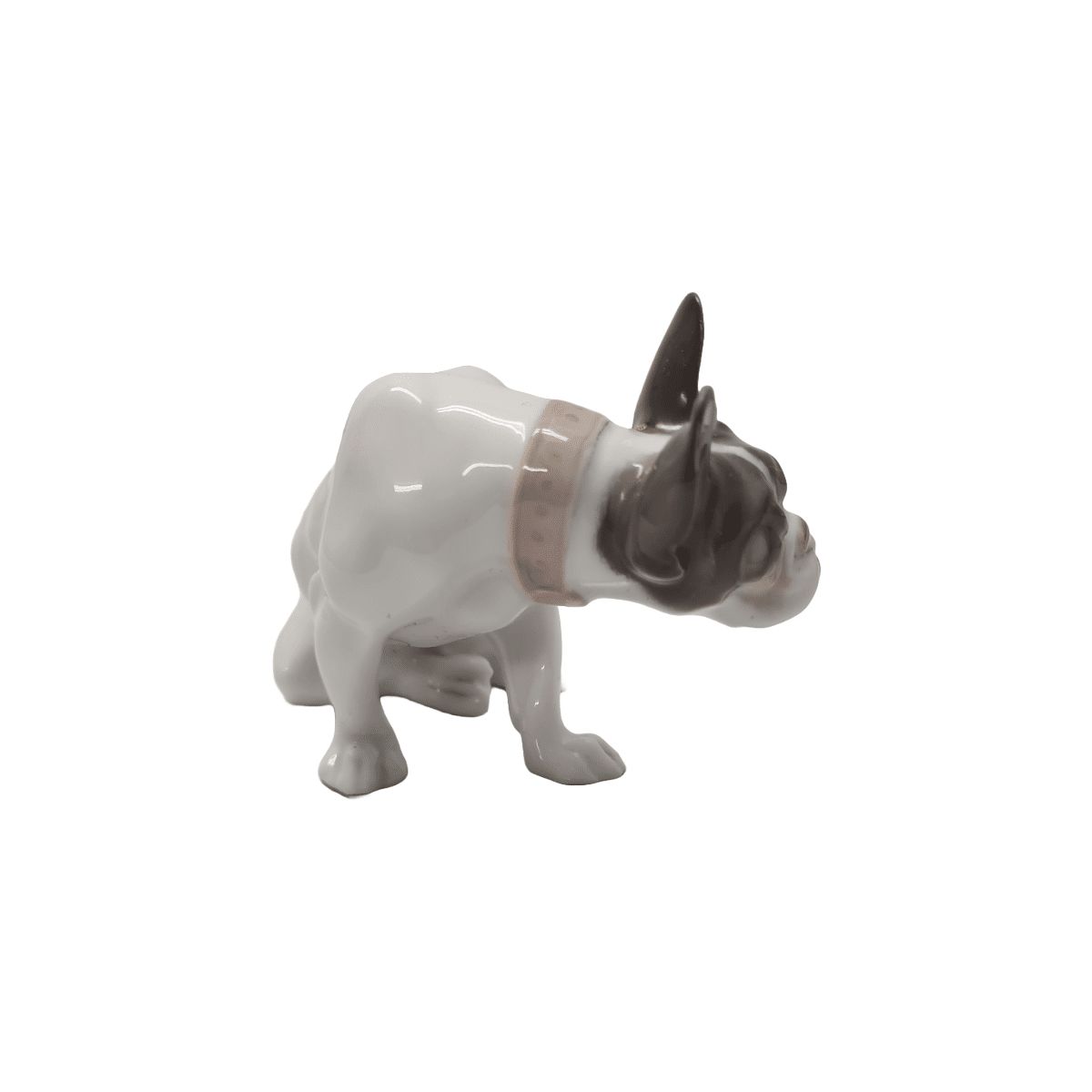 F. Diller Porcelain French Bulldog Rosenthal, 1930s photo Art